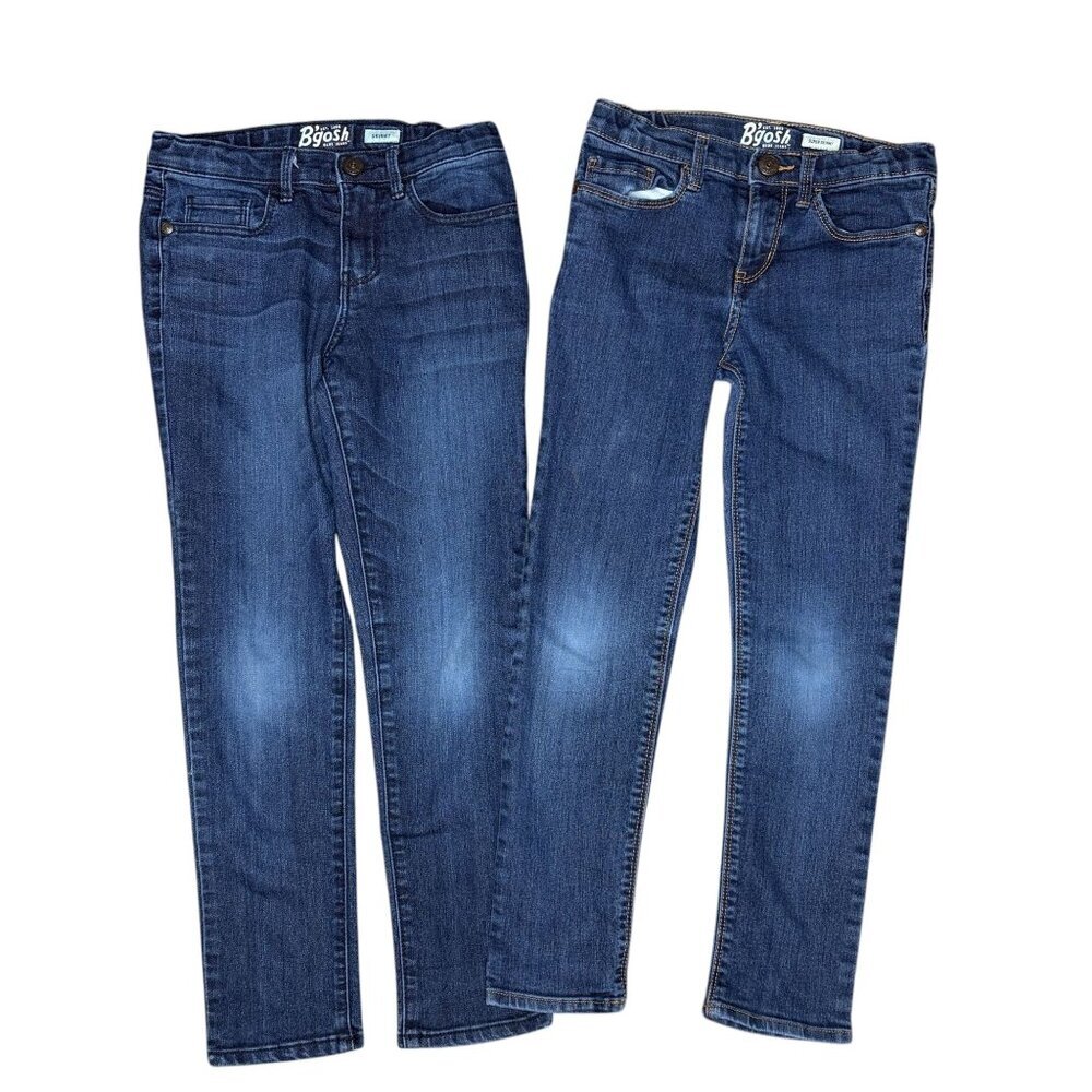 B'gosh Girls Skinny Jeans Bundle of Two Size 7